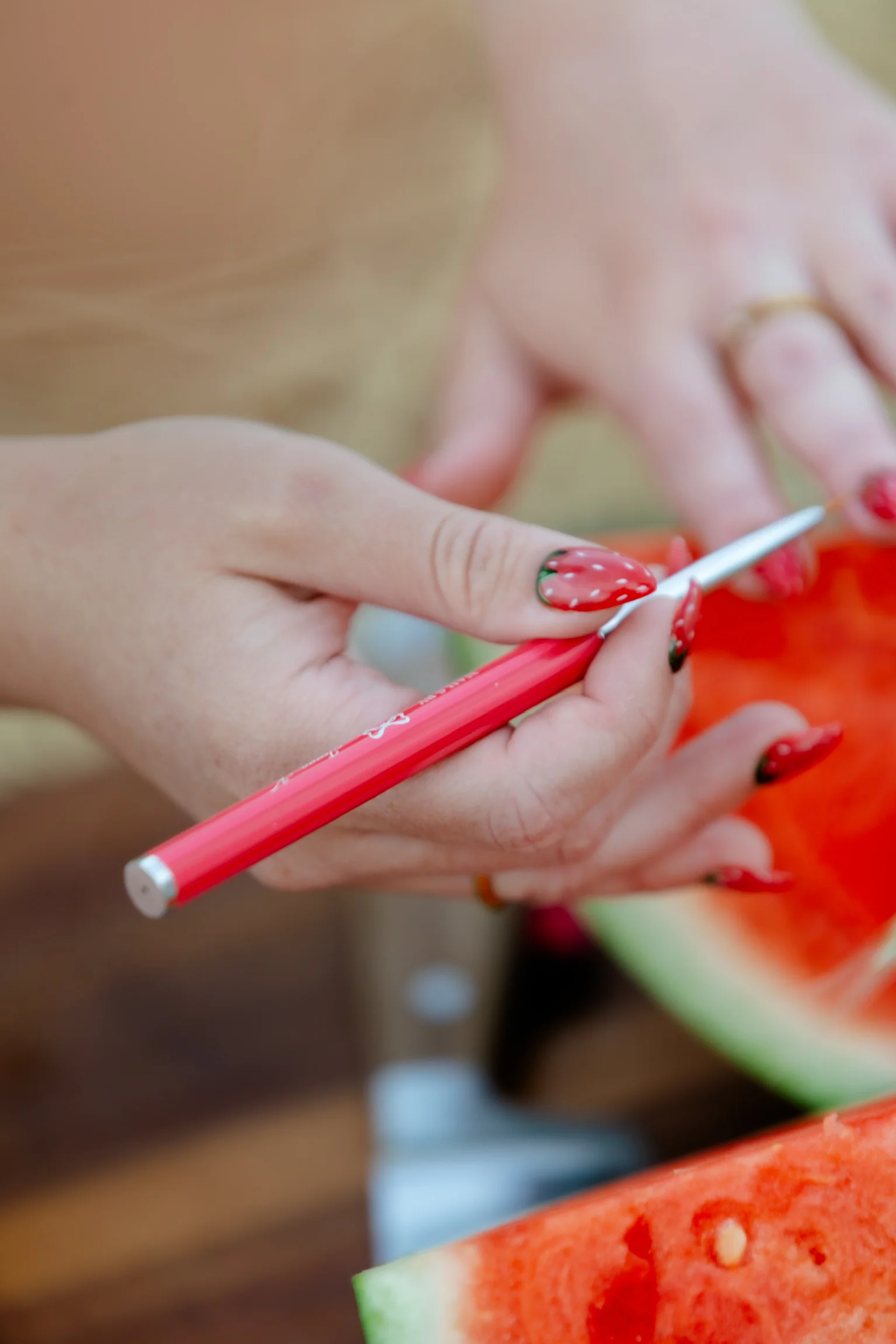 Watermelon Rush Nail Brush - Image 5
